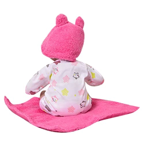 Reborn Baby Doll - 16.5 Inch Soft Silicone Limbs Cotton Body Ages 3+
