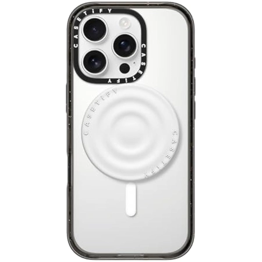 Snappy Ripple Grip Stand - Compatible with Magsafe White