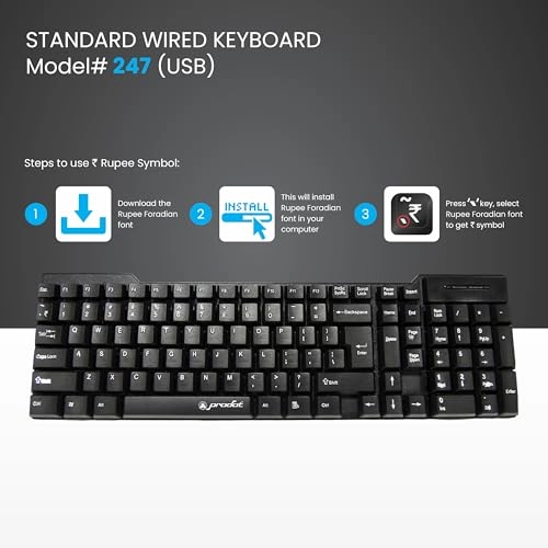 247-USB - QWERTY Wired
