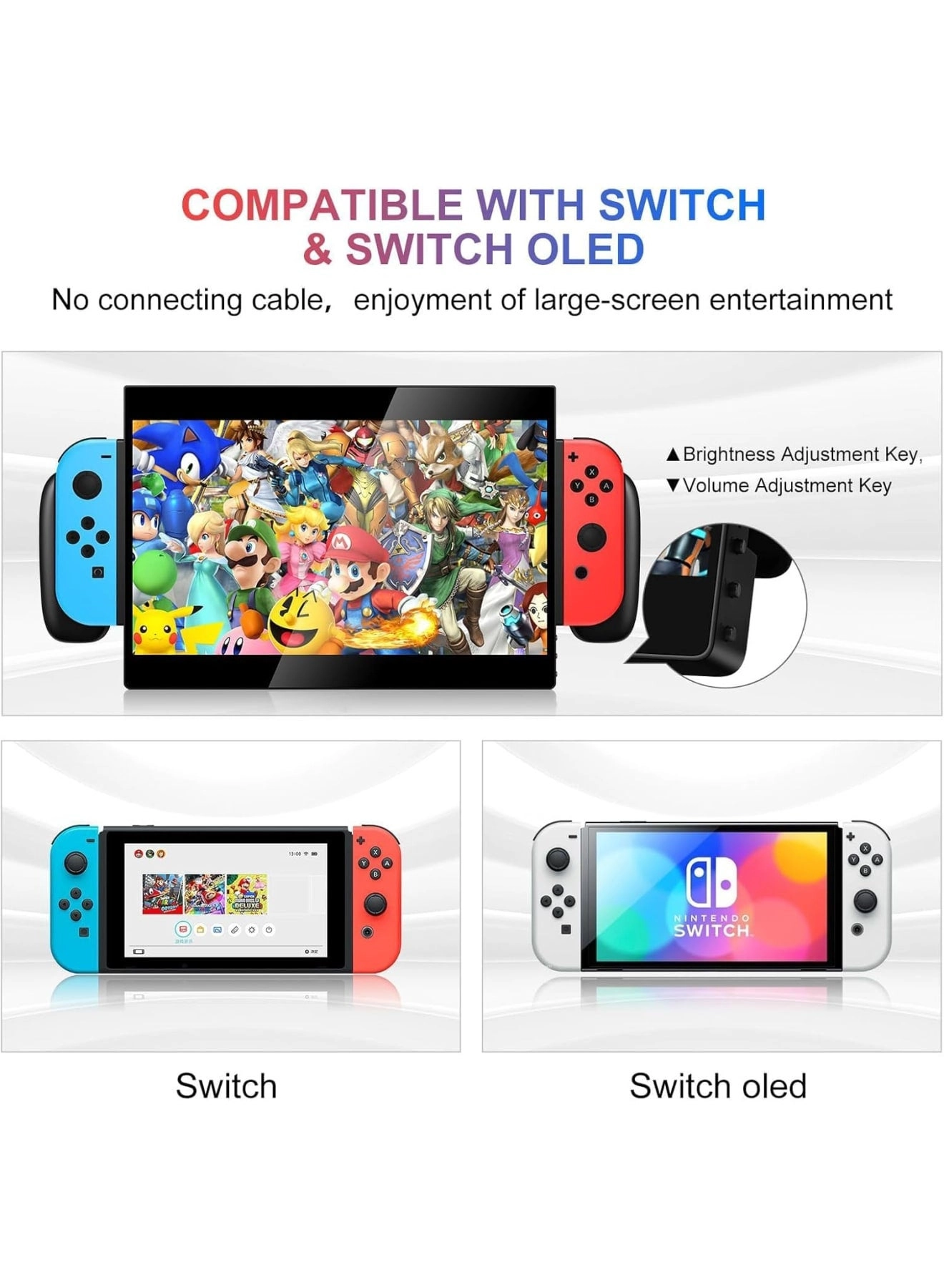 Portable Monitor - 1080P 10.1‘‘