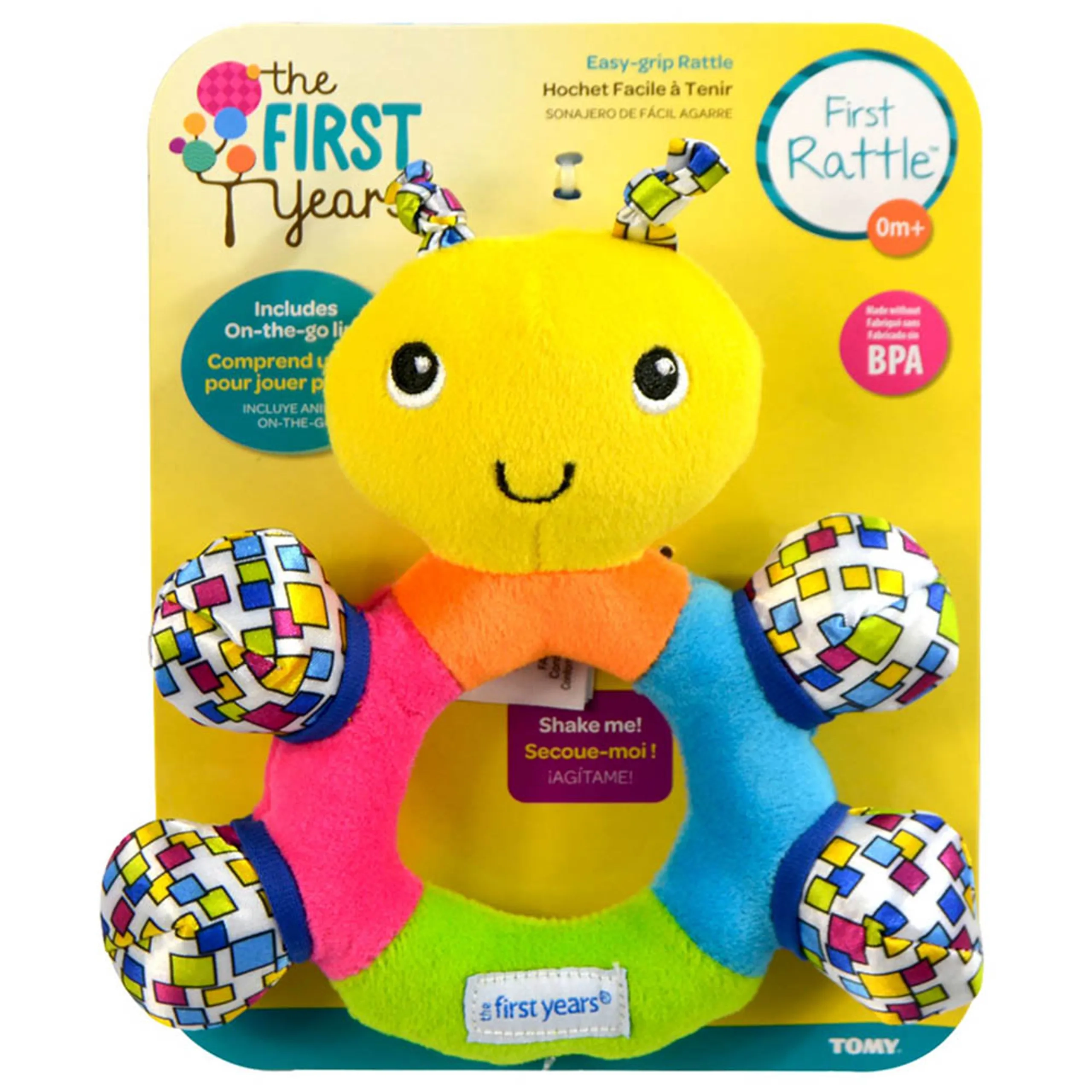 My First Rattle - 0 + BPA free