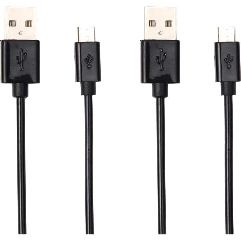 D&S Standard Cable USB 2.0 to Micro USB 1.5m (2-Pack)