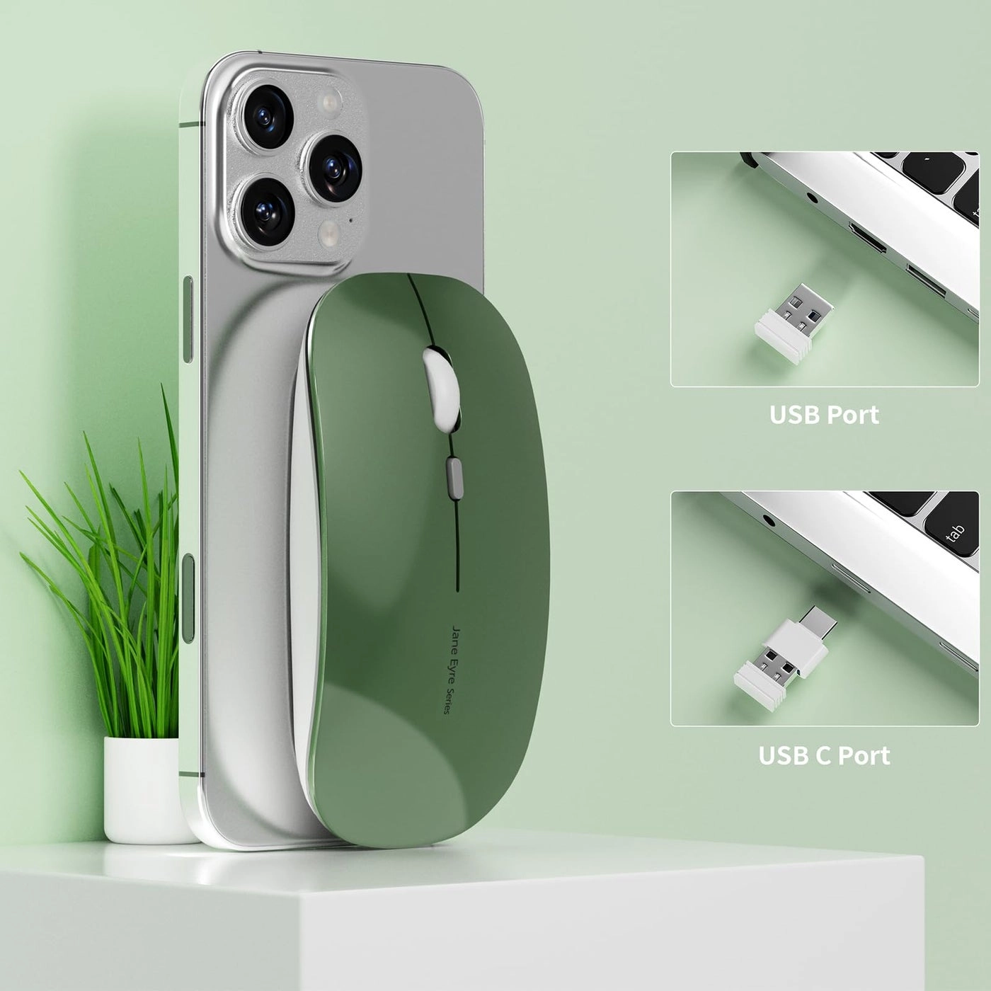 Q5 Slim Rechargeable Mouse - Wireless