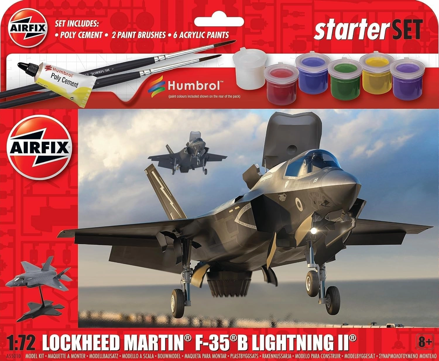 Hornby Hobbies F-35B Lightning II Model Kit (A55010) - 1:72