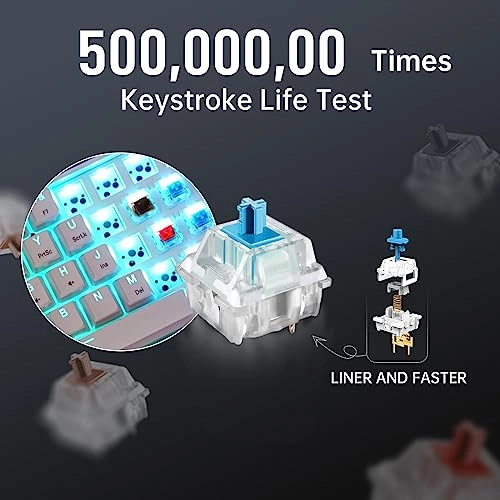 60% Mechanical Gaming Keyboard - Wired