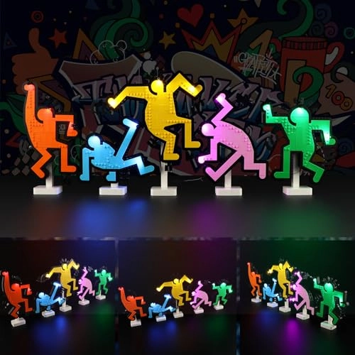 LED Light Kit for LEGO 31216 Art Keith Haring - Dancing Figures Model