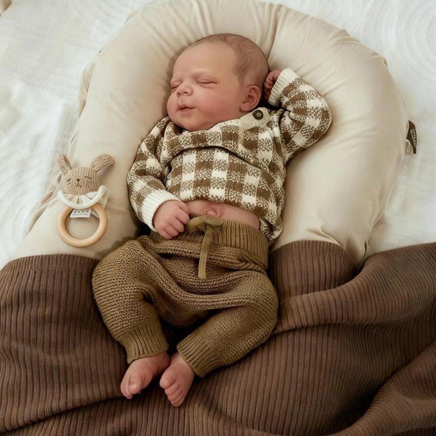 Reborn Baby Doll - 18 in 45 cm Full Silicone