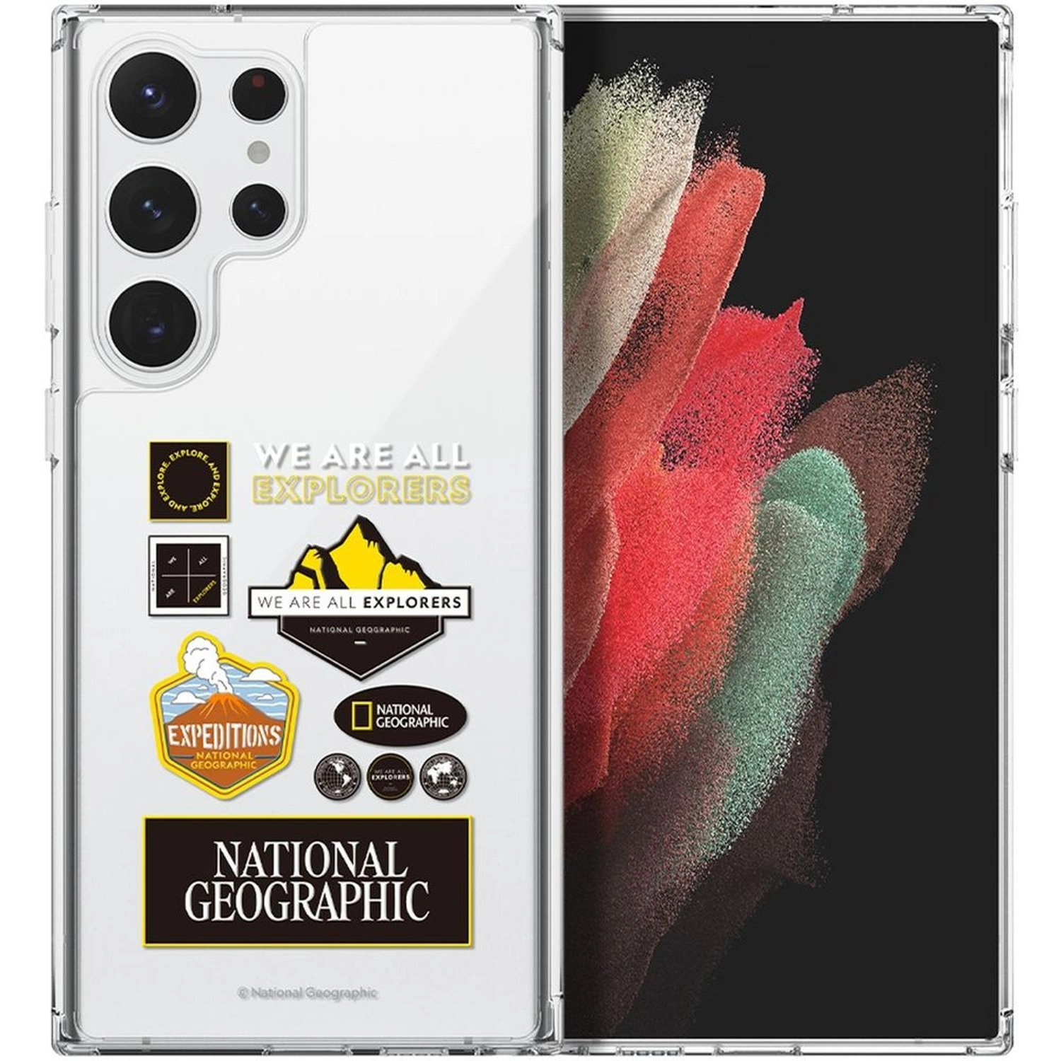 National Geographic Wappen Case for Galaxy S23 Ultra