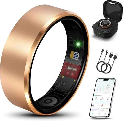 Smart Ring - IP68 Waterproof Rose Gold 9