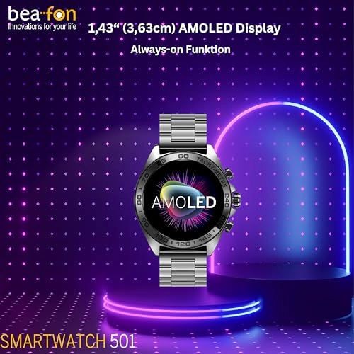 SMARTWATCH 501 10mm Stainless Steel