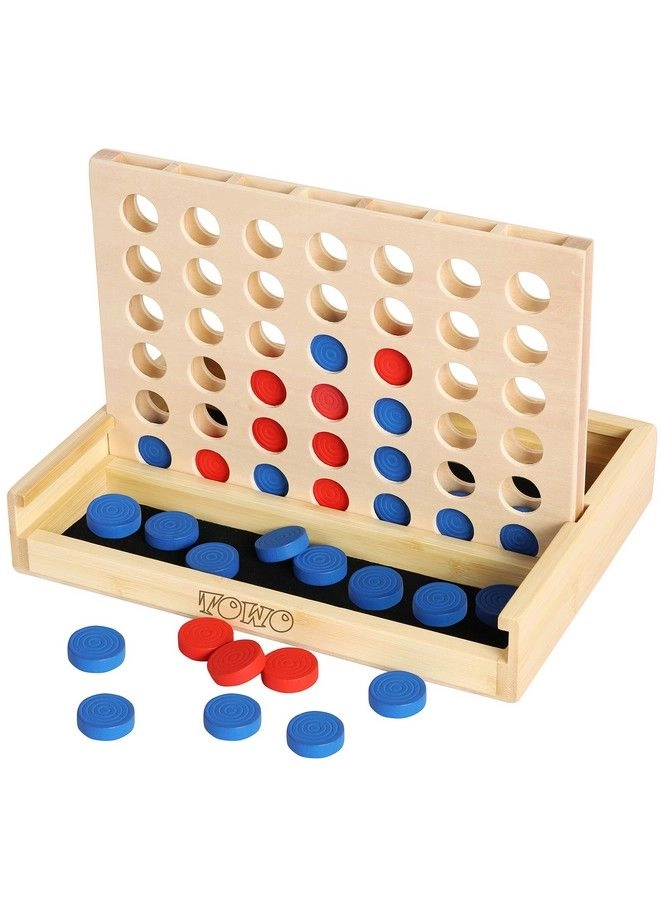 Toys of Wood Oxford 4 In A Row - Wooden Classic