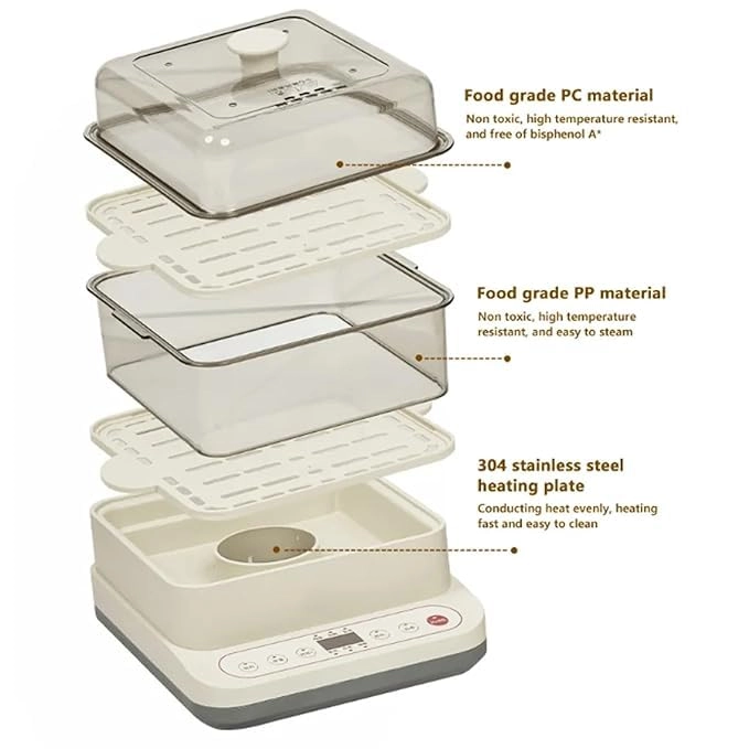 Electric Multifunctional Steamer - 24 Liters