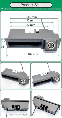 Rear View Camera - Night vision Wire AHD 720P