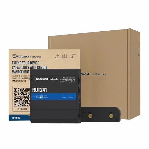 RUT241 - 4G LTE 802.11n 150 Mbps