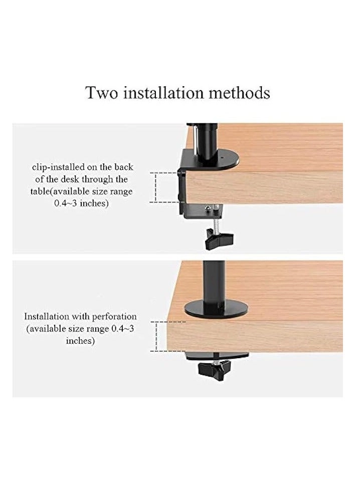 Dual Monitor Stand - 32 Inches 75x75/100x100mm