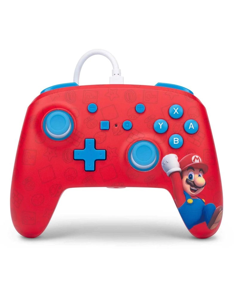 Nintendo Switch Enhanced Speedster Mario Controller Red