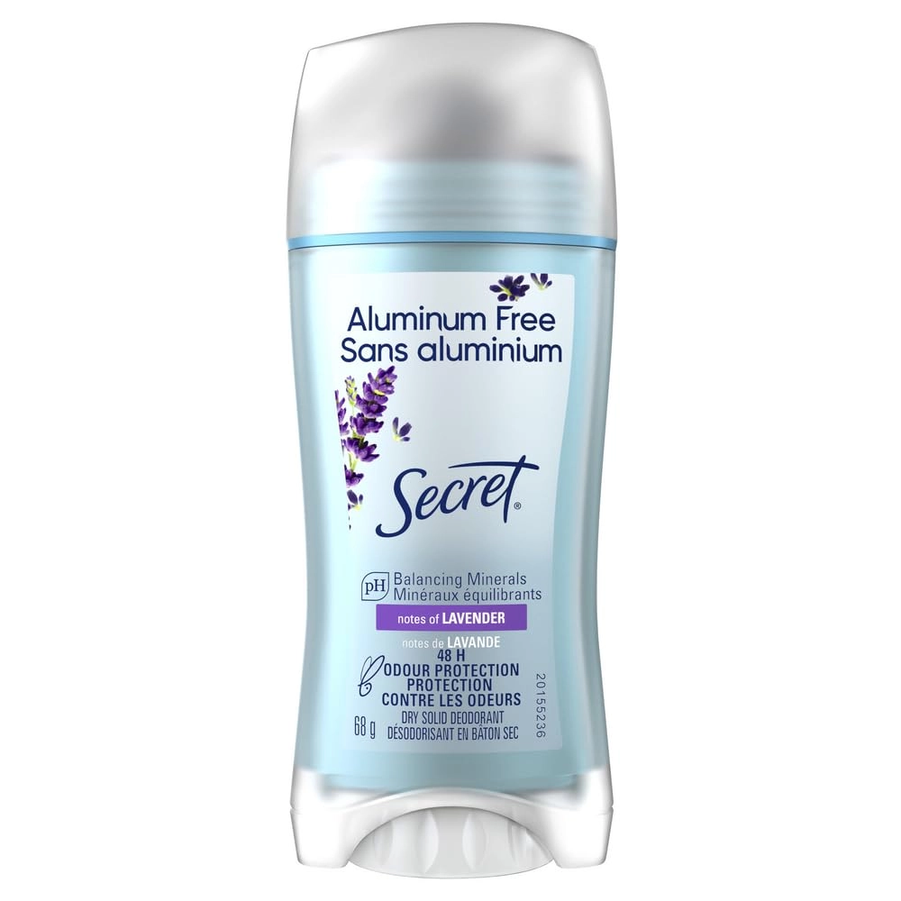Secret Aluminum Free Deodorant - daylily 68 gram