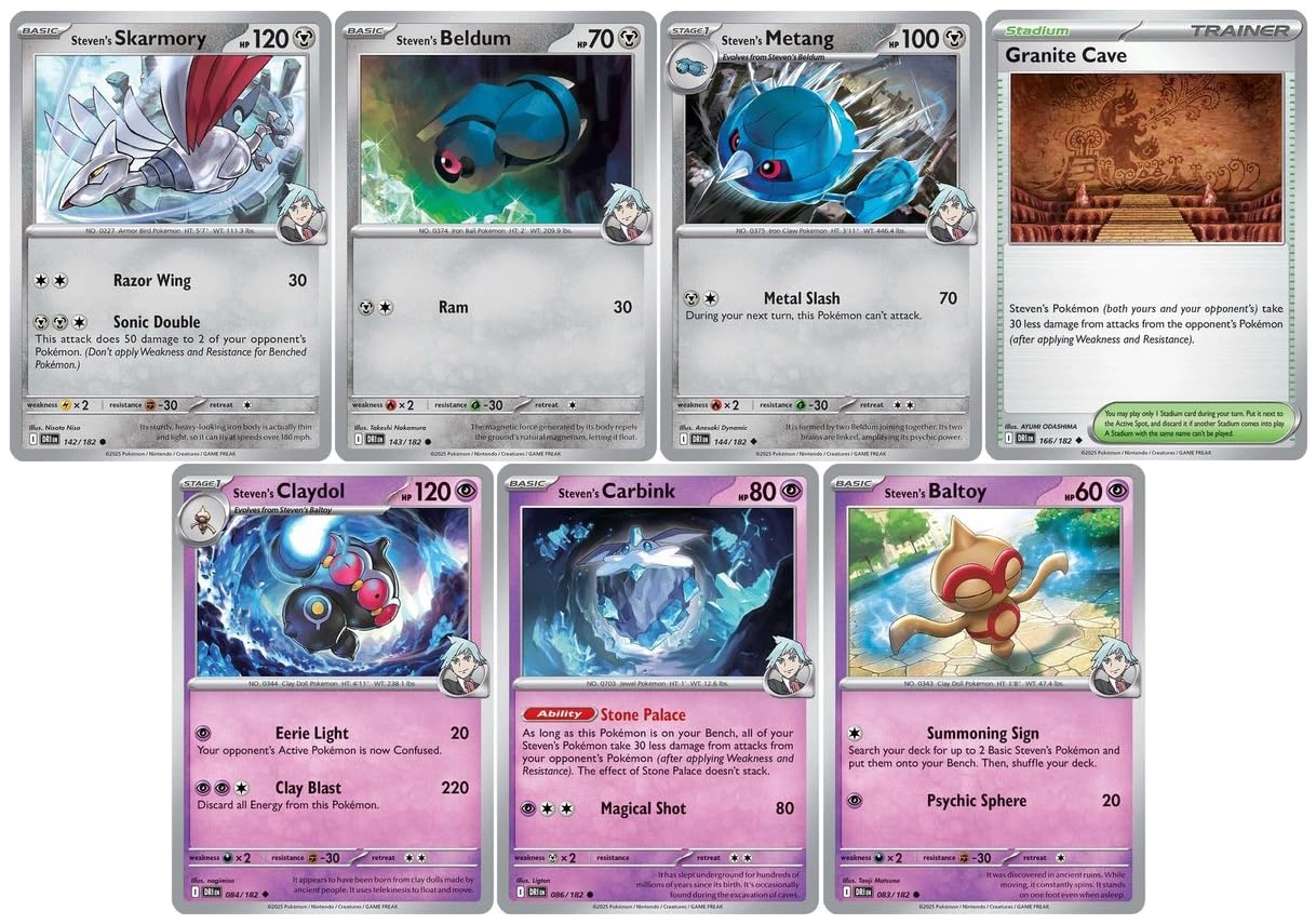 Pokmon Destined Rivals 142/182 - 7pcs