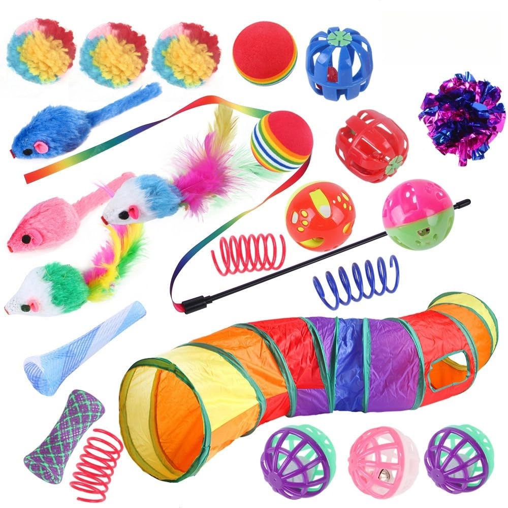 L'EEREYDAS 24PCSCATTOYSSET Cat - All Ages