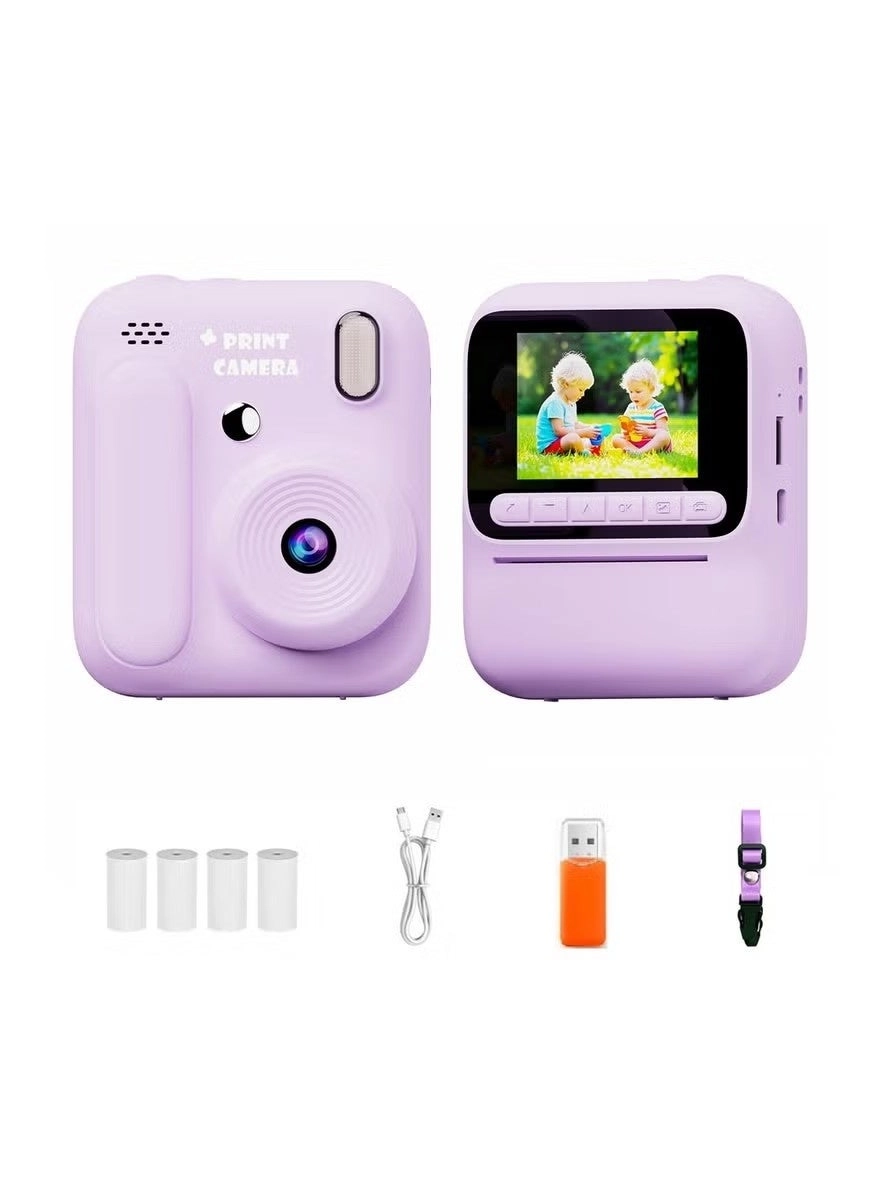 Kids Instant Print Camera - 1080P HD Thermal Printer
