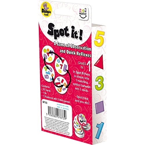 Spot It! 1,2,3 - Card Game