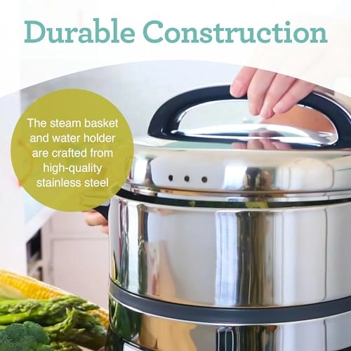 Electric Food Steamer - 3.2 Liters