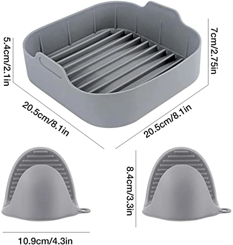 Air Fryer Silicone Liners - food-grade silicone 1 piece
