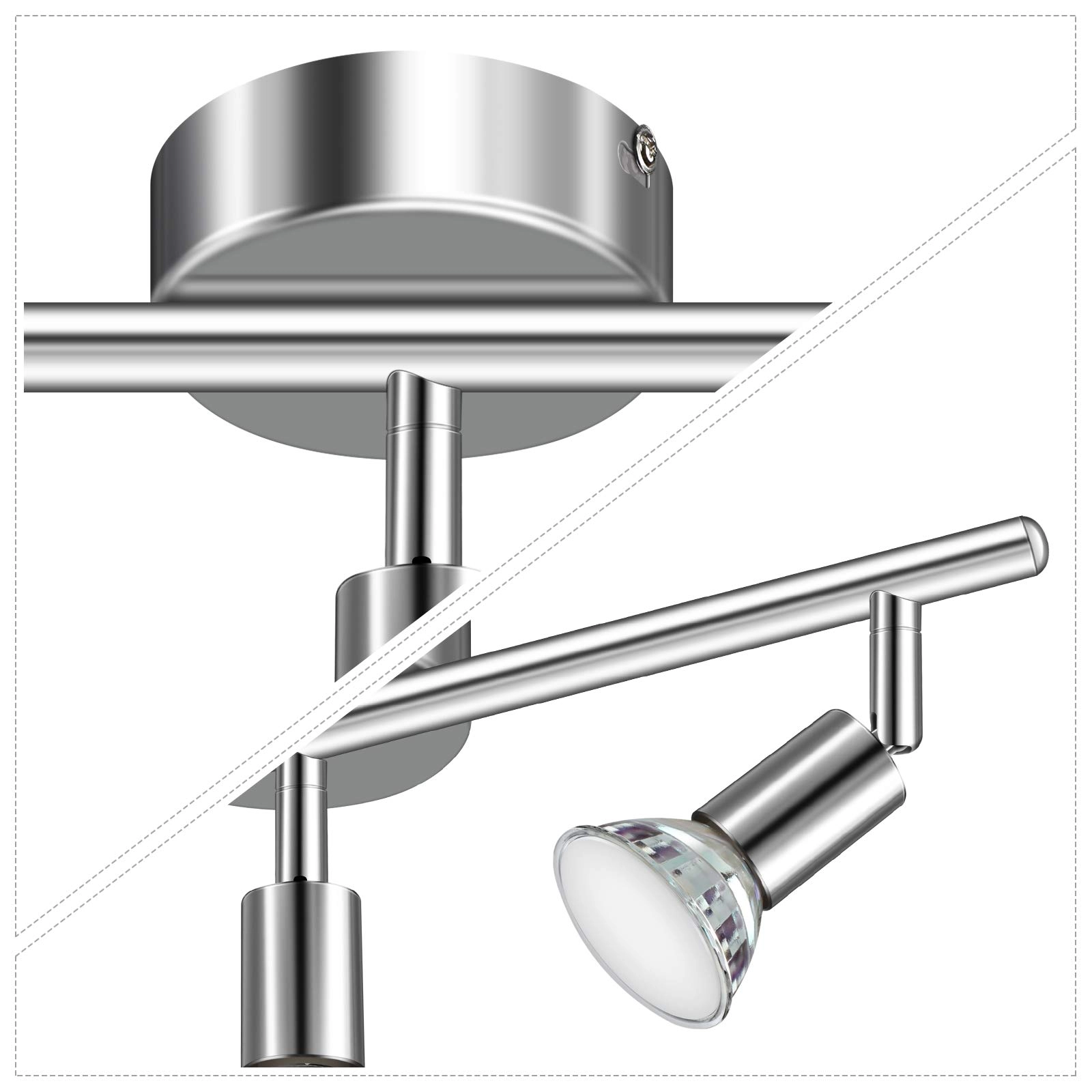 LED Ceiling Light - 6000 K Dimmable