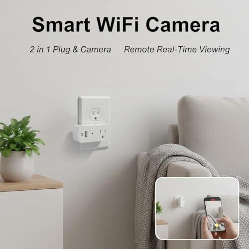 Power Strip Mini Camera 1080P