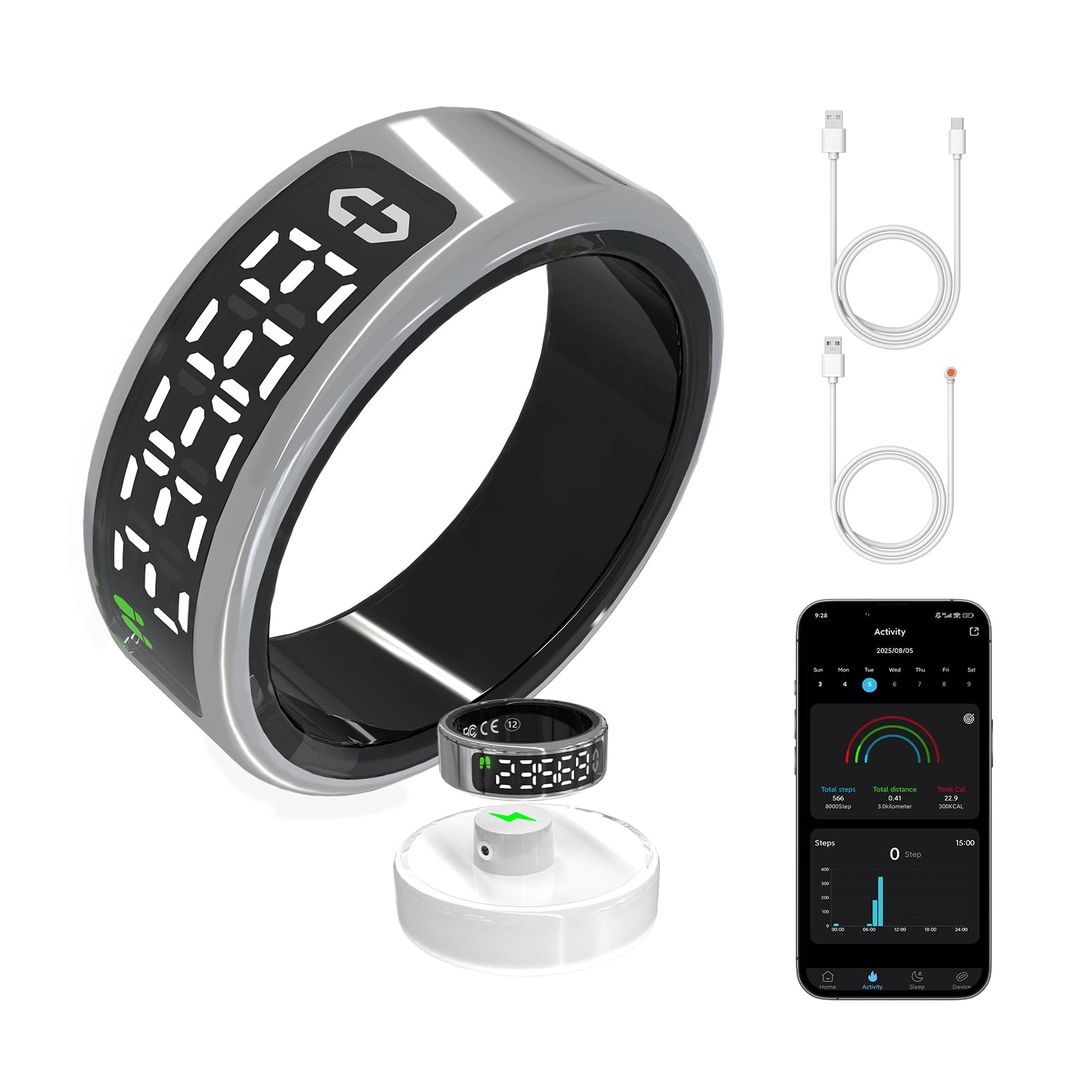 Smart Ring - IP68 200mAh