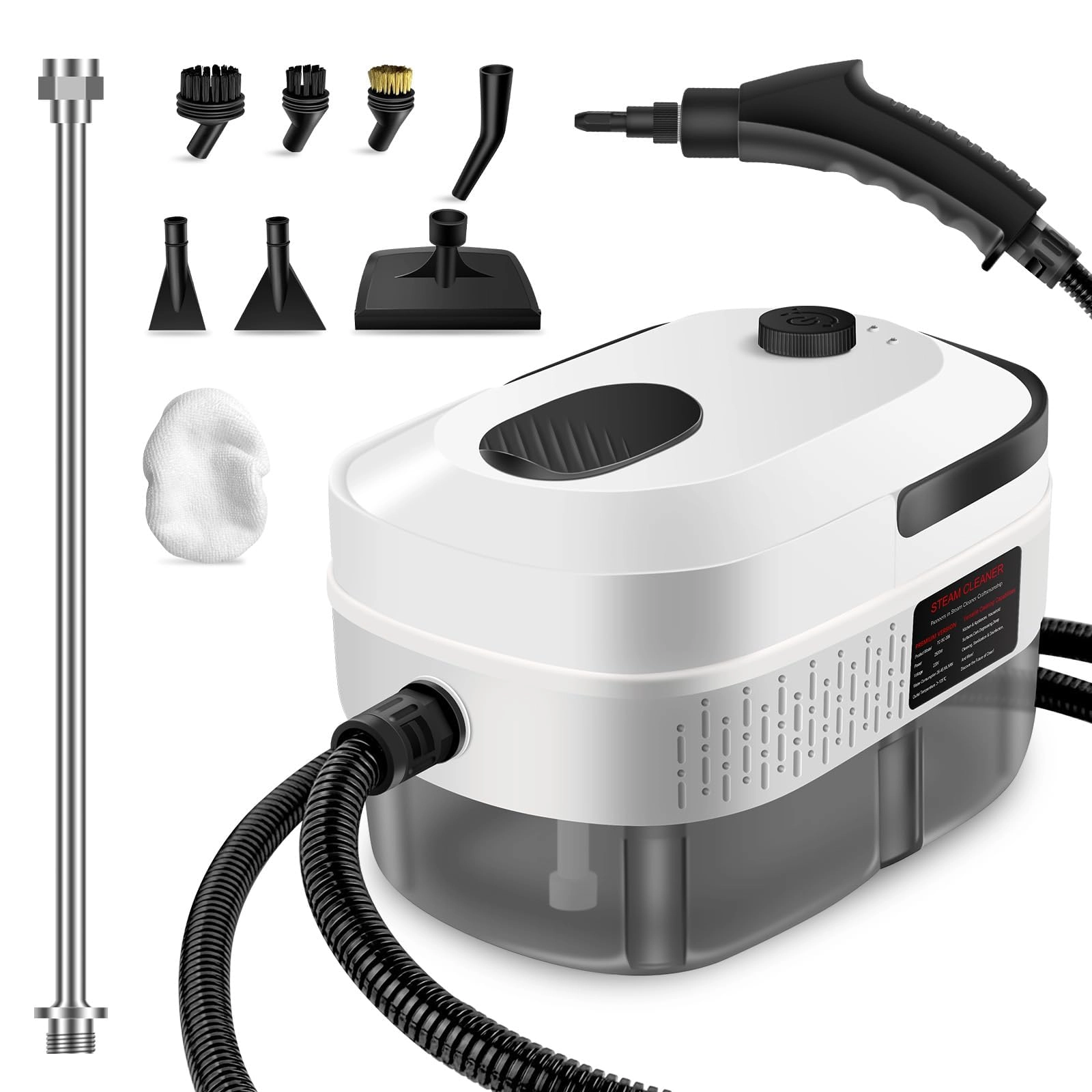 FDTY Handheld Steam Cleaner - 3 BAR 37OZ