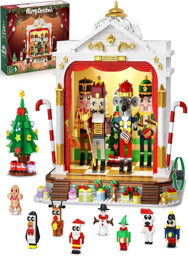 CUBIMANA 2025 Christmas Nutcracker Theater Building Set - Nutcracker 1690pcs