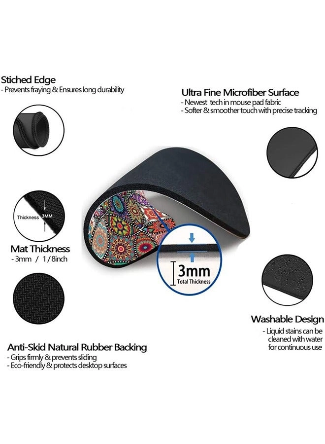 Personalized Printed Microfiber Mouse Pad - 20x20 cm Pack