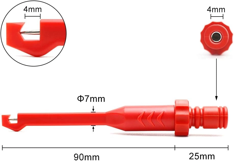 Power Probe test leads - 4 mm Pack