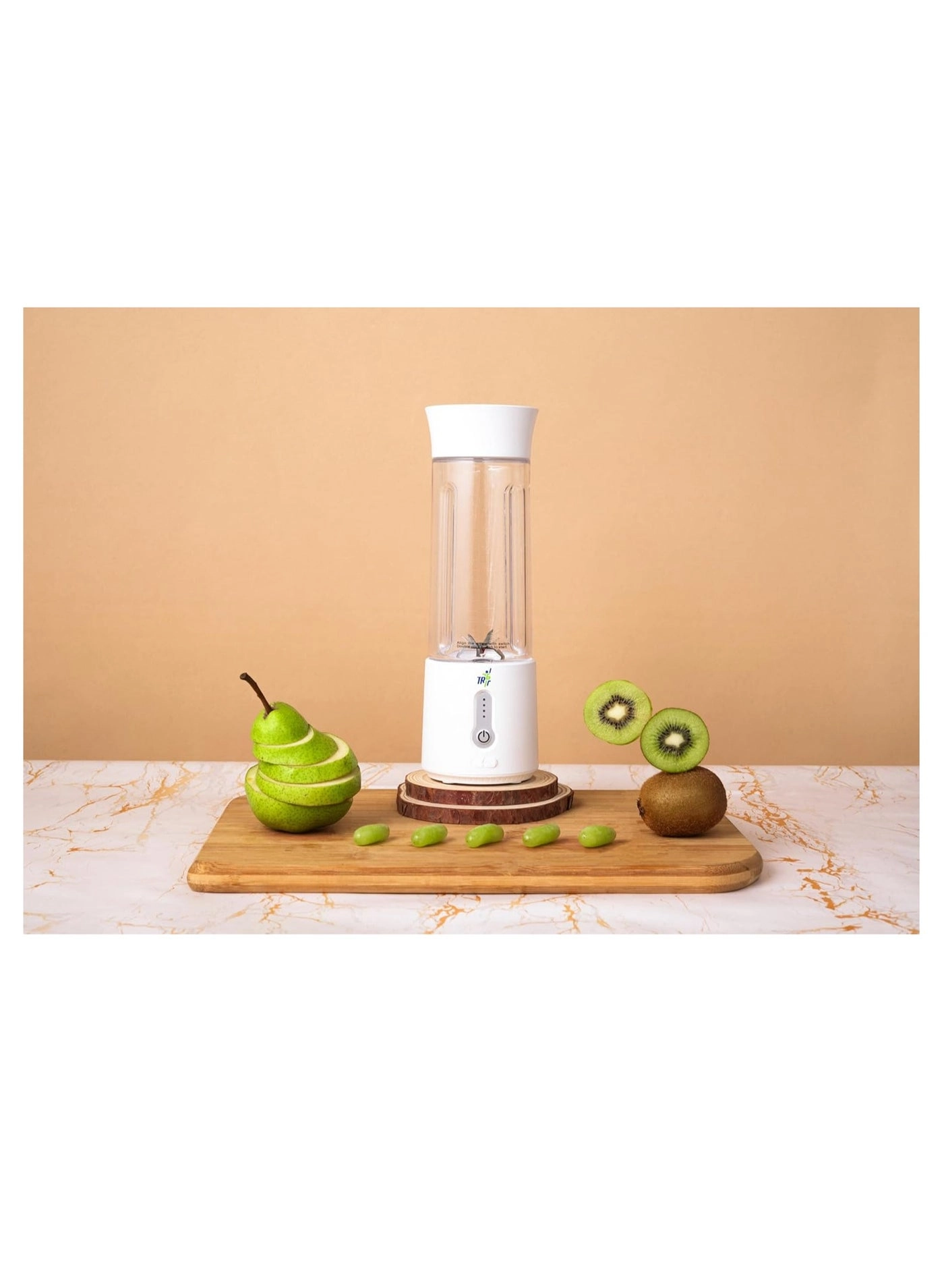 Blendmate Pro - Portable Blender USB-C 4000mAh Handle Lid (Grey)