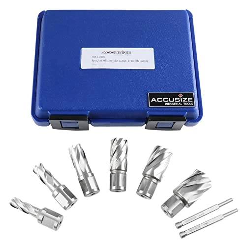 Annular Cutter Set - High Speed Steel (HSS) 8 1 Inches