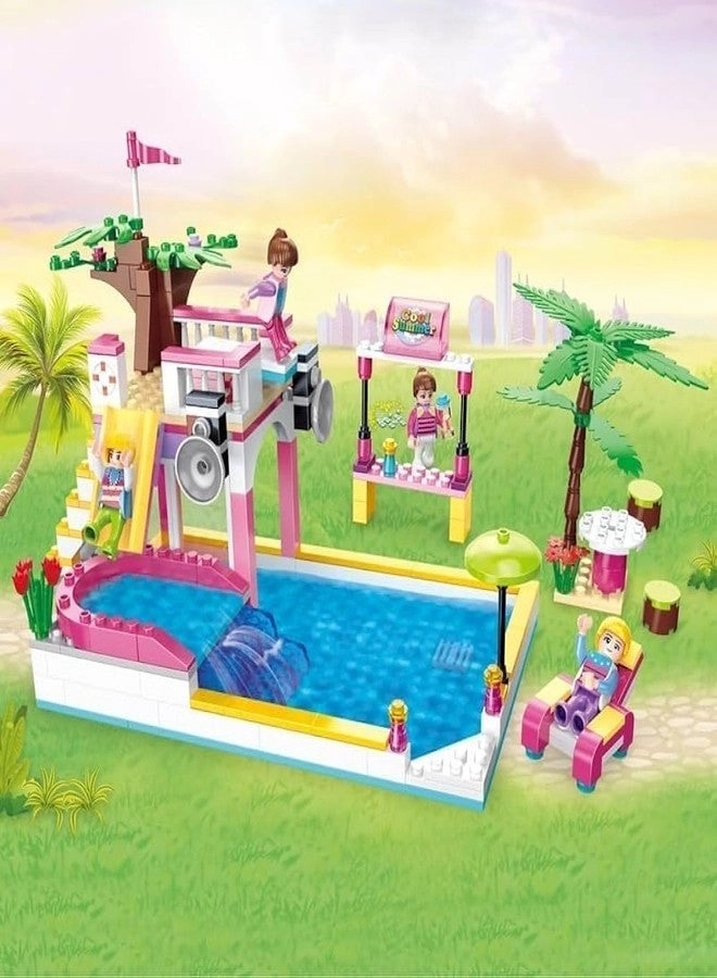 Dream Girl Party Swimming Pool Blocks Set - 302 pcs