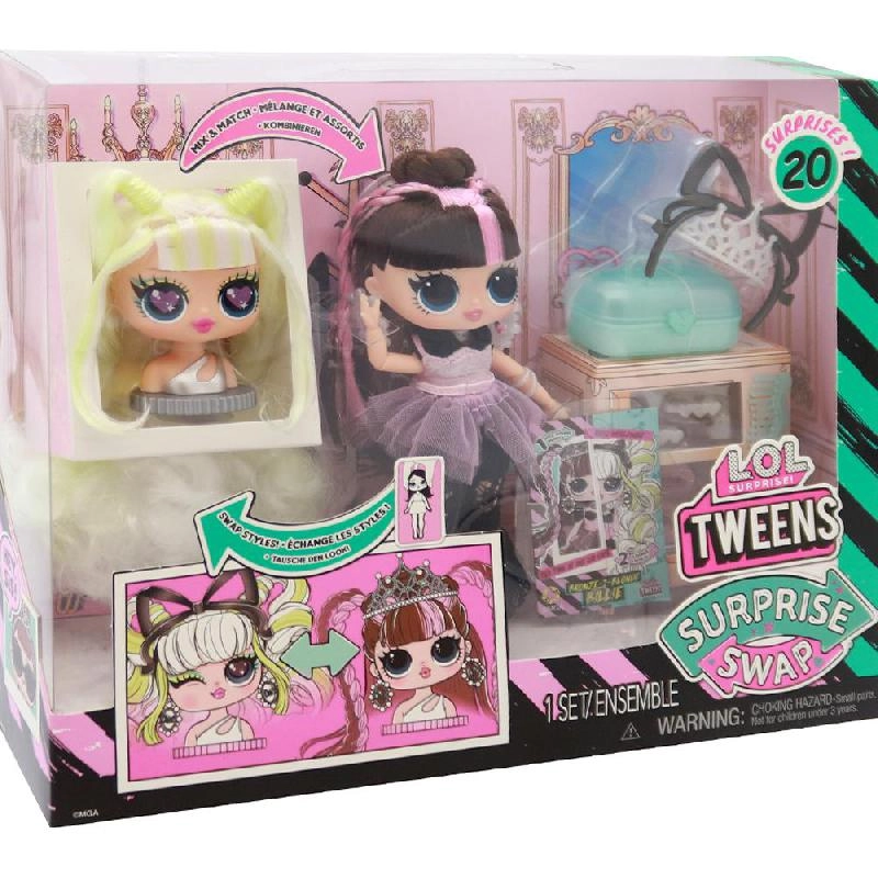 Billie Fashion Doll - Blonde Surprise Swap Ages 3+