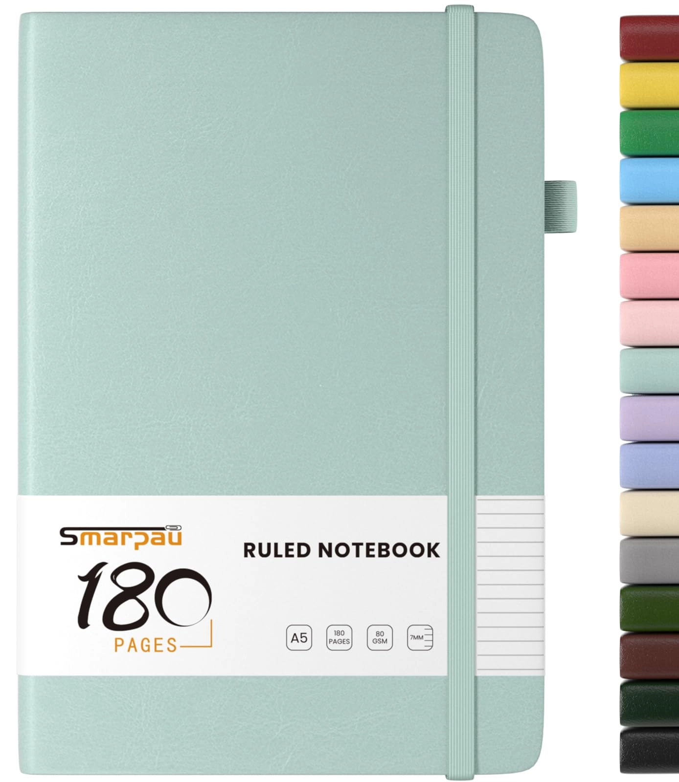 Notebook A5 Hardcover - Lined 180 Pages