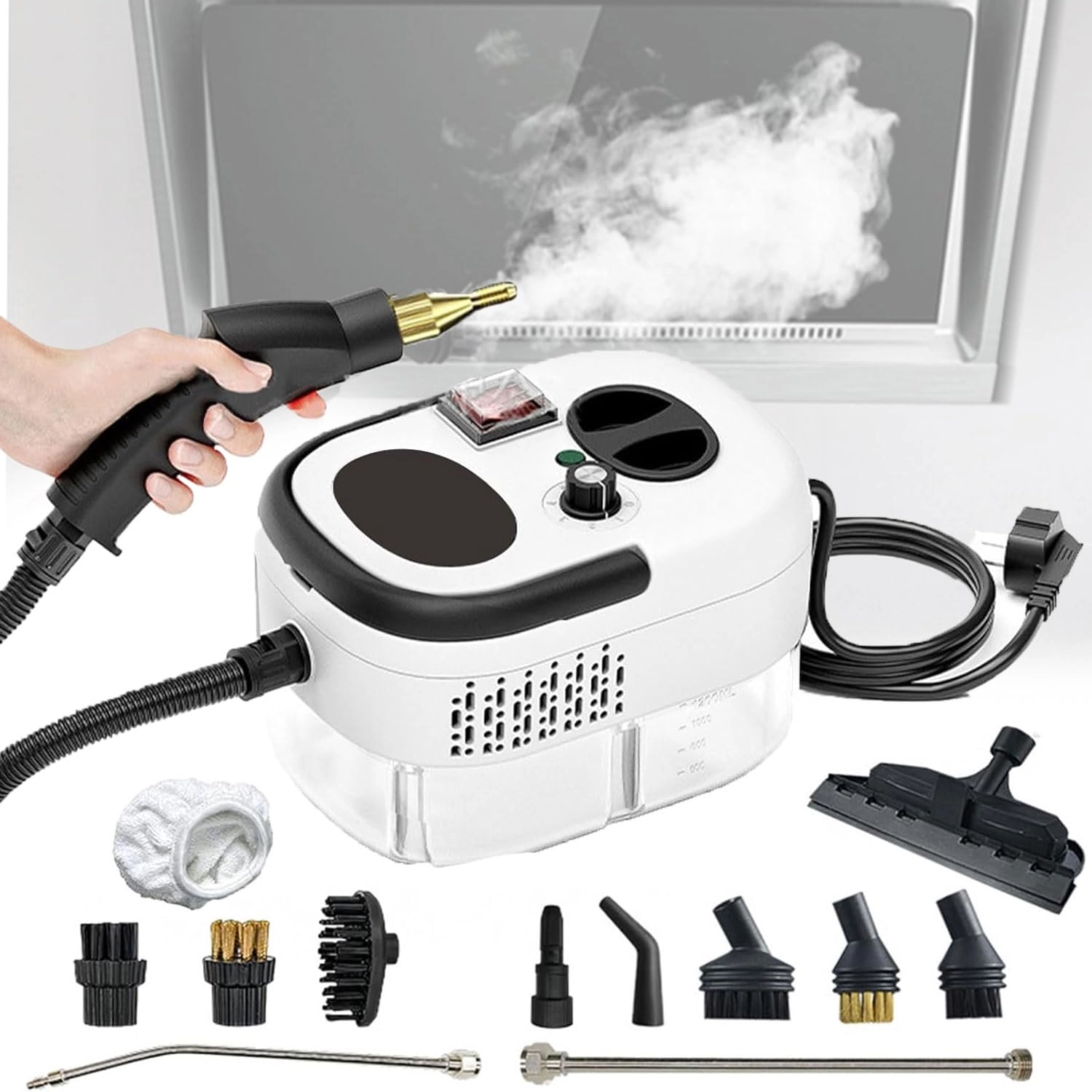 Steam Cleaner - 3BAR 1.2 Liters