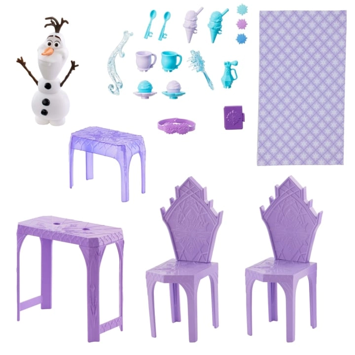 Elsa Small Doll And Playset - Includes Olaf 2 snowgie figures Ages 3+