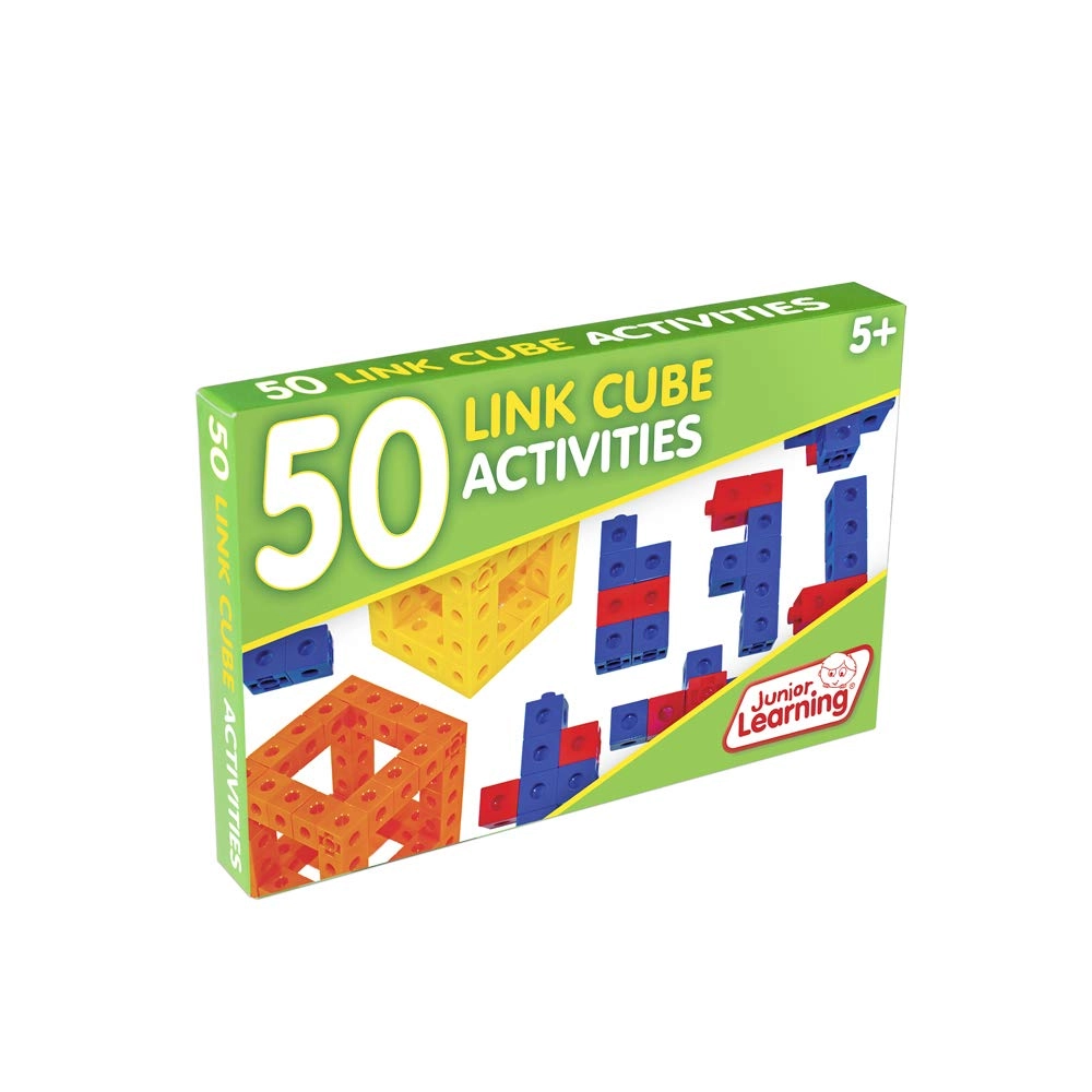 Junior Learning JL324 Link Cube Activities - 50 pieces