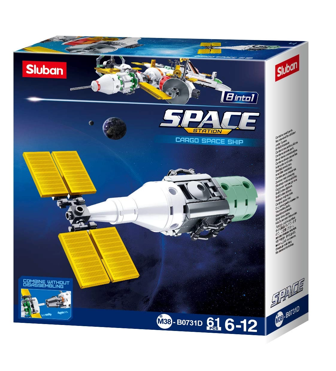 Sluban Cargo Space Shipping (M38-B0731D)