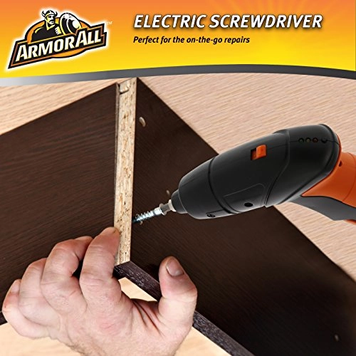 Cordless Electric Screwdriver - 4.8V 250 RPM 11 bits