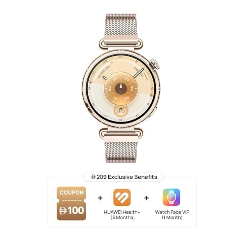 Watch GT 6 41.3mm Stainless steel GPS