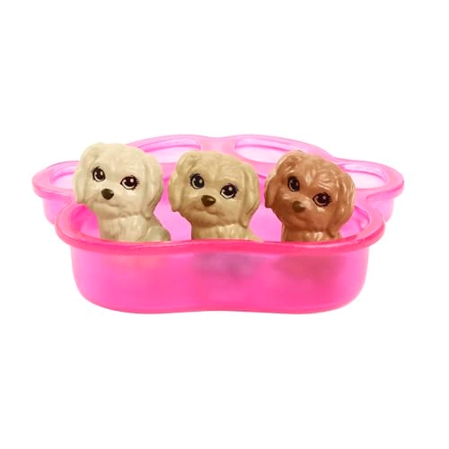 Newborn Pups Playset - Blonde Doll Mommy Dog Ages 3+