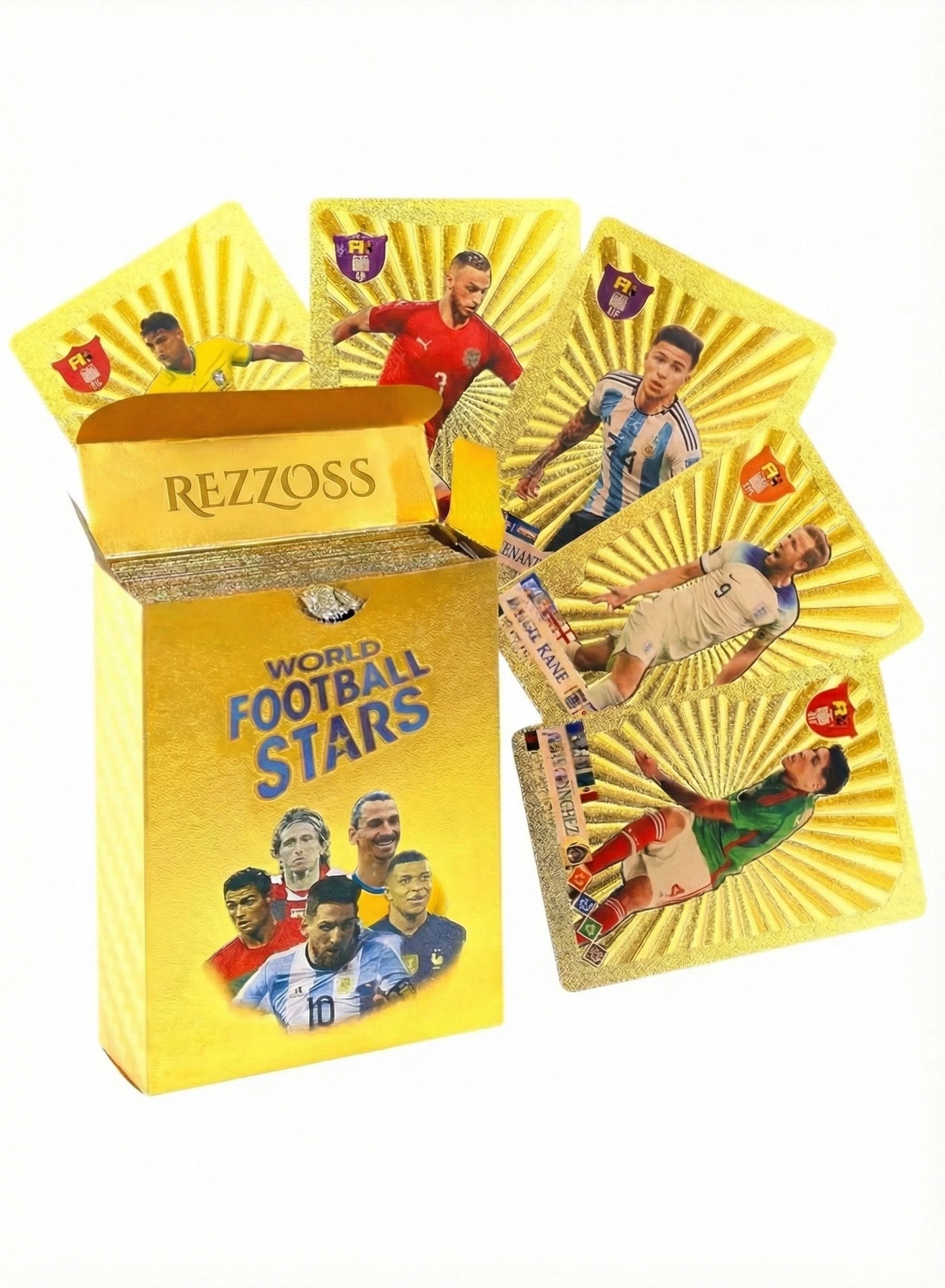 REZA TOYS SHOP World Football Star Card Deck - 55pcs