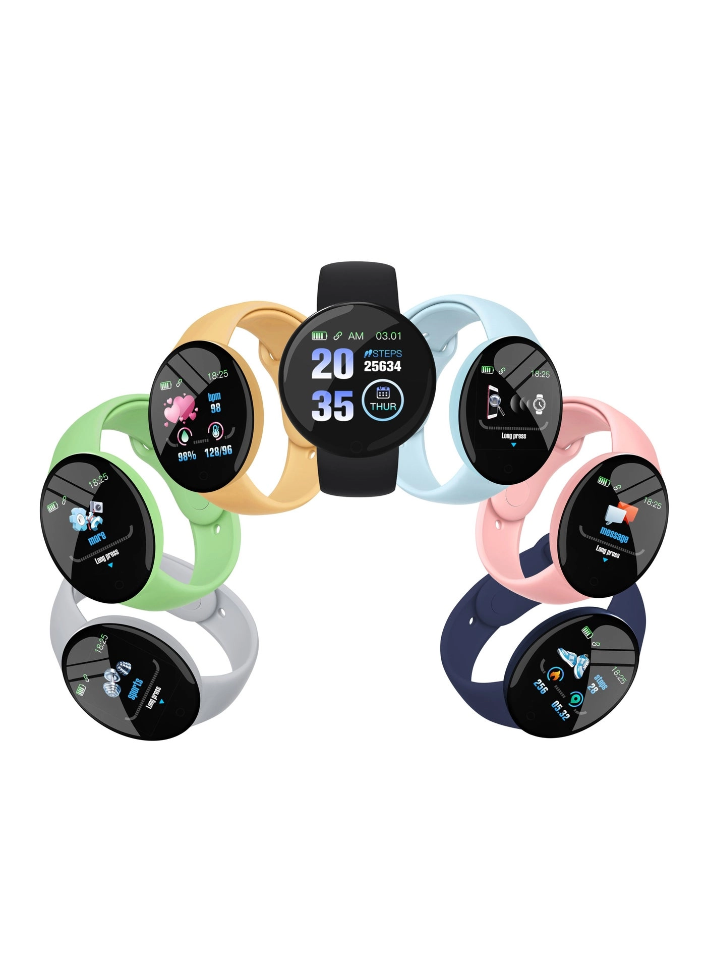 Smart Watch - Blood Pressure Heart Rate