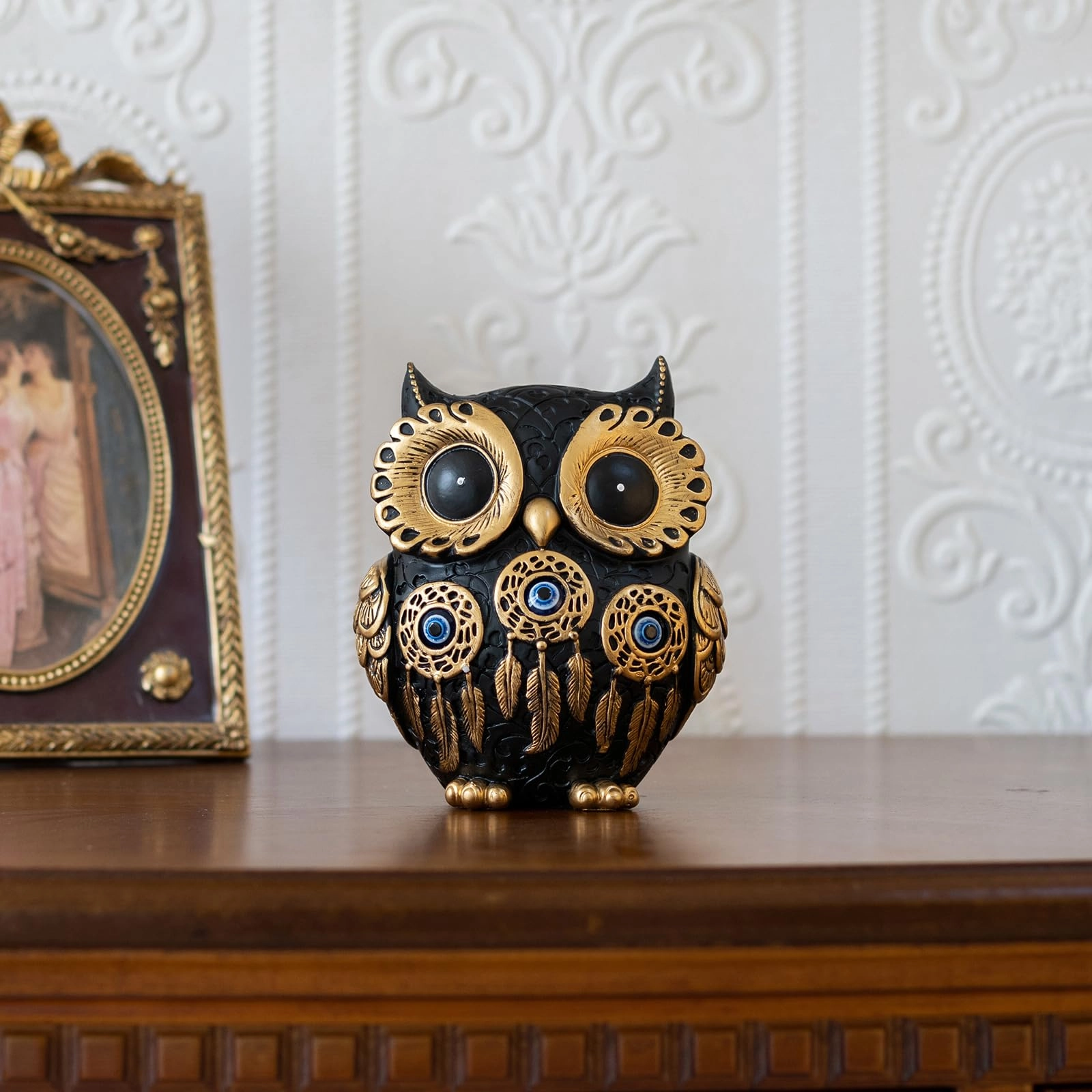 Owl Statue - Resin