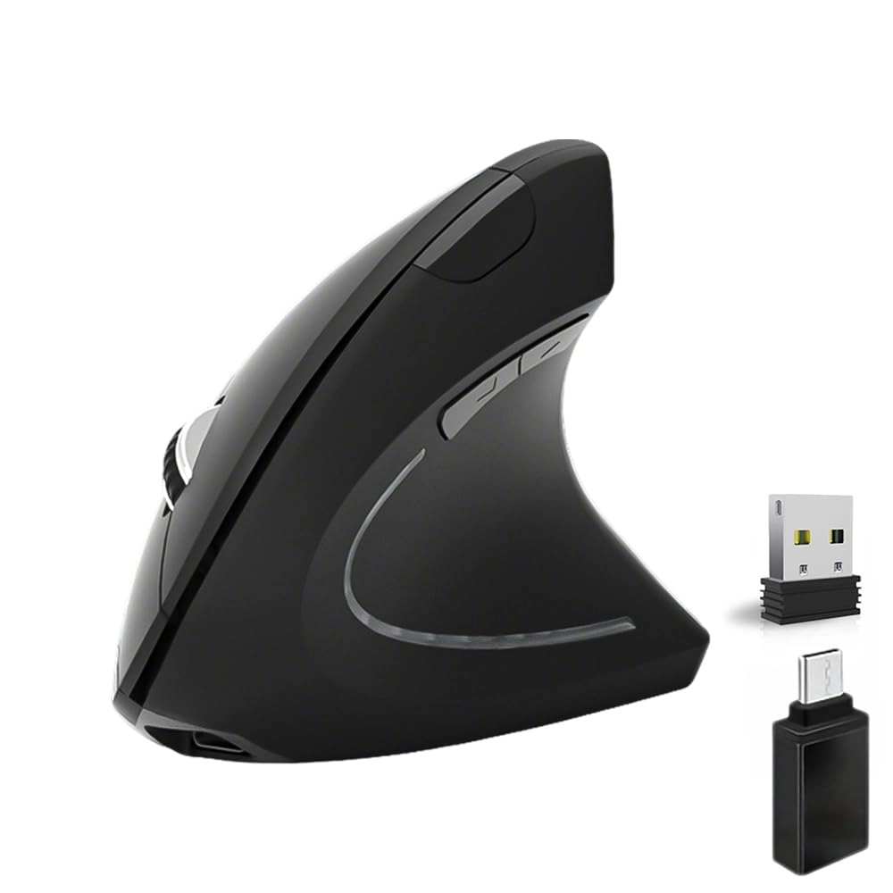 Wowssyo Ergonomic Wireless Mouse - Bluetooth
